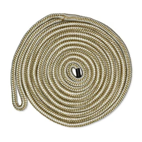 CMP Cordage CDL3825WG, Dock Line, 3/8" Diameter - 25' Length, Double Braid,...
