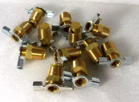 11638-HIGH AMP Wing Flange Drain Cock Valve Male Npt Water