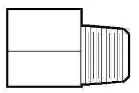 116AC ANDERSON FITTINGS Ander Elbow Pipe Street