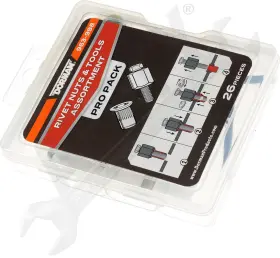 170171 APDTY Rivet Nuts Tool Kit M5 M6 M8