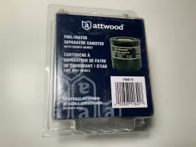11841-4 ATTWOOD Boat Fuel Water Separator Canister Marine #2