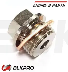 250935 BLK DIESEL Adapter Npt Fitting Oil Water Pressure M18