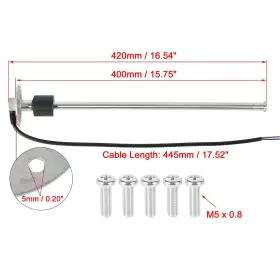 752374857949 CARPOPART Fuel Level Sensor Sender Water Gauge #2