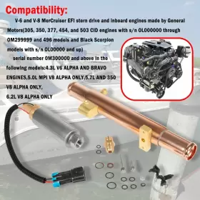 8M0125852 DEECARAY Fuel Pump Cooler Engines Kit Efi #2