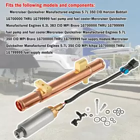 8M0125852 DEECARAY Fuel Pump Cooler Engines Kit Efi #3