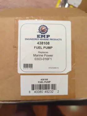 438108 EMP MARINE Power Fuel Pump
