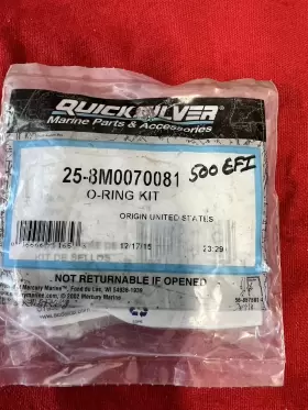 25-8M0070081 FEL PRO Injector Ring Set Mercruiser