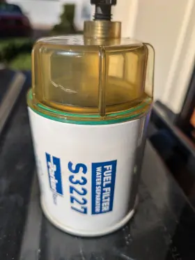 S3227 LLD TK Fuel Filter Bowl Water Separator Racor #3
