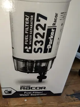 S3227 LLD TK Fuel Filter Bowl Water Separator Racor