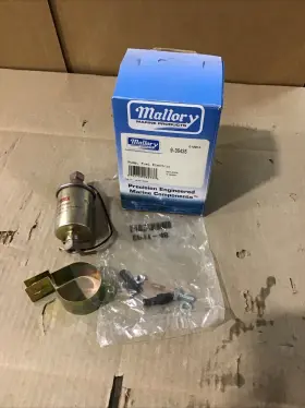 9-35435 MALLORY MARINE Fuel Pump Line Electric Box