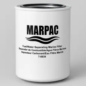 7-0839 MARPAC Fuel Water Separating Filter Micron Marine