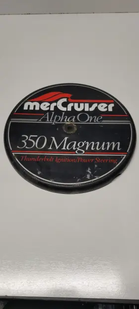 350MAGNUM MERCRUISER Round Carburetor Cover Magnum
