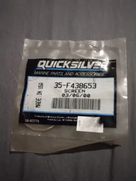 35-F438653 MERCURY Quicksilver Screen