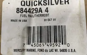 884429A2 MERCURY Dfi Fuel Rail Thermostat Port Nos 200