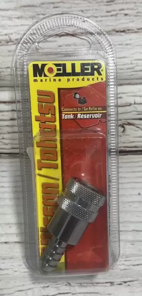 033492-10 MOELLER Barb Female Tank Connector Tohatsu Marine