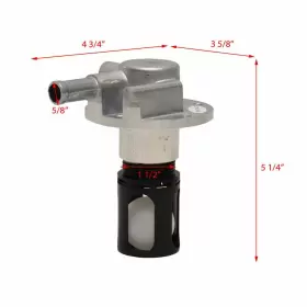 BK04837500 MOELLER BLUSKIES Boat Fuel Tank Vent Ullage Valve #3