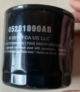 0528 MOPAR Filter Oil #3