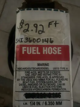 360-0146 MPI Fuel Hose Line A1 Marine