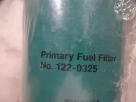122-0325 ONAN Secondary Fuel Filter Mdje #2
