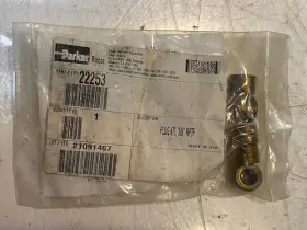 22253 PARKER RACOR Port Plug Nptf Fuel Filter Housing Set Kit