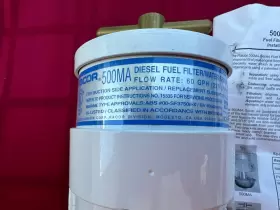 500MA2 PARKER RACOR Turbine Fuel Filter Water Separator #2
