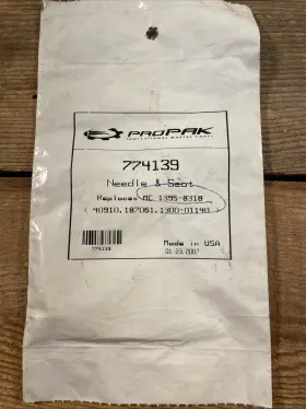 774139 PRO PAK Needle Seat Nos Mercury