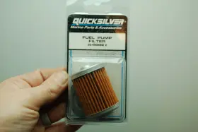 35-49088Q QUICKSILVER Fuel Pump Filter Barrel Carb Mercury