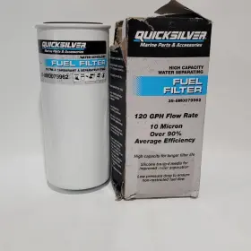 35-8M0079962 QUICKSILVER High Fuel Filter Micron Wate Marine