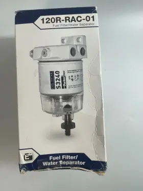 120R-RAC-01 RACOR Fuel Filter Water Separator Spin Marine