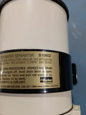 900FH2 RACOR Intake Fuel #3