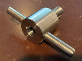 RK-19671 RACOR Handle Vacuum Gauge Adapter