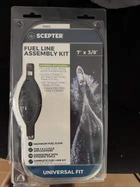 11522 SCEPTER Univesal Boat Tank Fuel Line Kit Marine