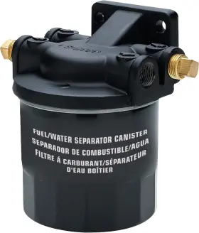 50-20901 SEACHOICE Fuel Water Separator Canister Npt Ports