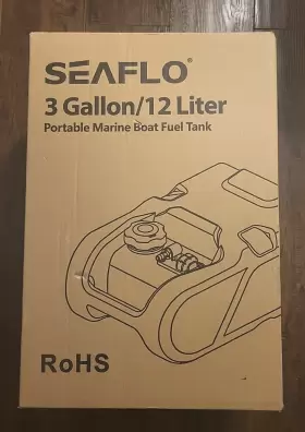 SFGT-12-01 SEAFLO Gallon Boat Fuel Gas Tank Gauge Marine