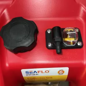 SFGT-24-01 SEAFLO Gallon Boat Fuel Tank Gauge Spout Marine #3