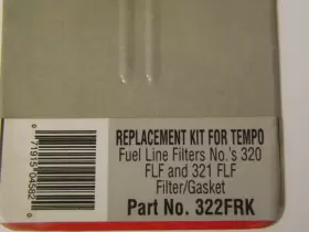 320FRK TEMPO Fuel Kit Air Filter Marine #3