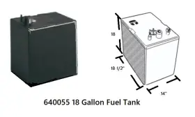 640055 TEMPO Fuel Tank Deck Sending Unit