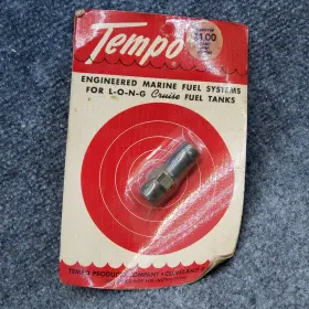 20STVF TEMPO MARINE Nos Tank Vent Fitting Cruise Fuel