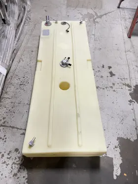 FT3700E TRACKER Crosslink Poly Gallon Fuel Tank Boat Marine