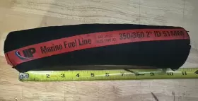 360-2000 UIP Fuel Fill Hose Wire Uscg Gas Diesel A2 Marine #2