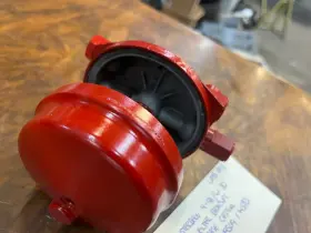 14777 WESTERBEKE Fuel Filter Bracket Head Base #3