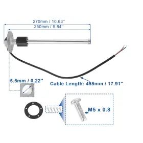 726215255973 X-AUTOHAUX Fuel Level Sensor Set Boat Car Water #3