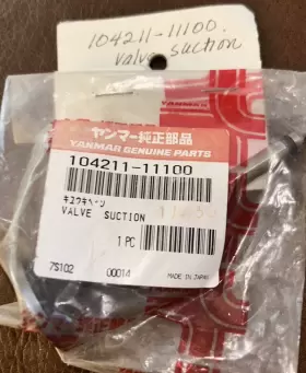104211-11100 YANMAR Intake Suction Valve