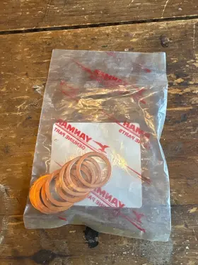23414-160021 YANMAR MARINE Transmission Dipstick Copper #2