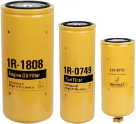 1R-1808 ZELYVER Oil Fuel Water Separator Filter Kit