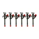 6X Fuel Injector 28481 RE36935 for John Deere 2955 3155 5500 6100 6200 6210 6500