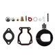 Carburetor Carb Kit w/ Float 398453 For Johnson Evinrude 9.9HP 15HP 1974-1988