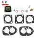 Carburetor Rebuild Kit Fits Solex 44PA1 Volvo Penta 4 AQ BB 856471 856472 159003