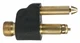 Moeller Marine Fuel Tank NPT Connector (Mercury, 1/4", Male, Two Prong Clip S...