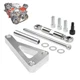 SBC LWP Alternator Bracket Kit for Chevy 350 327 305 5.7L 1969-1986 Long Pump